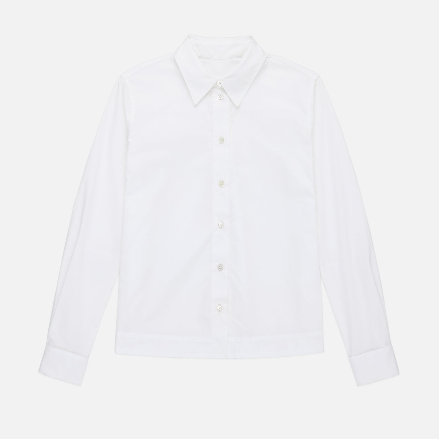 Cropped Collared Shirt