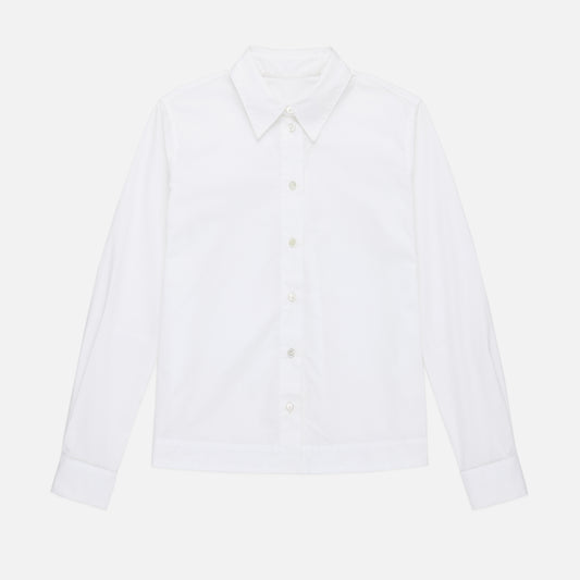 Cropped Collared Shirt