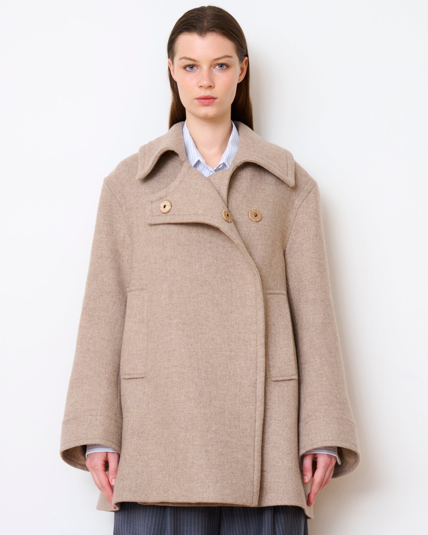 The Jackie Peacoat