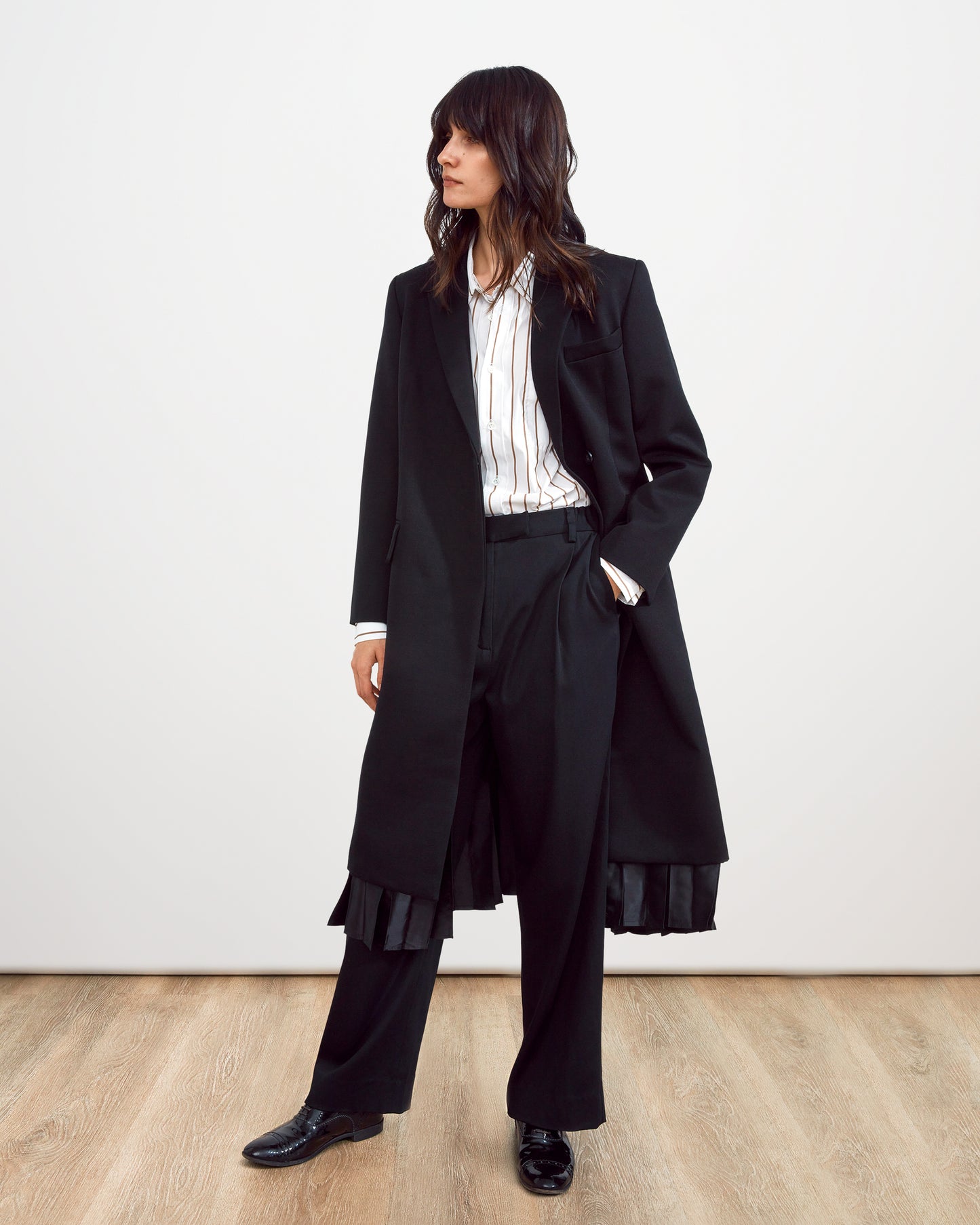 The Gramercy Pleated Coat