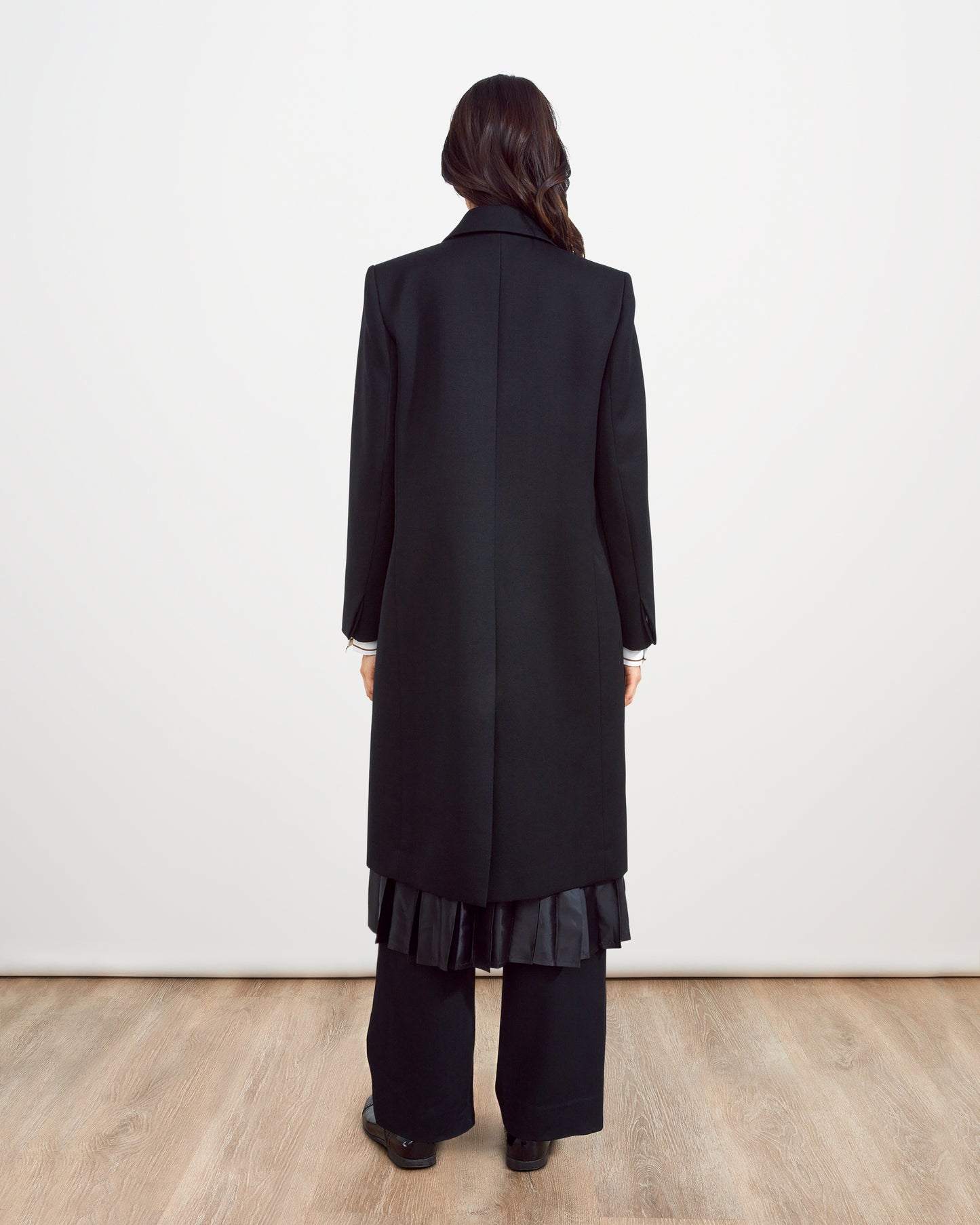 The Gramercy Pleated Coat