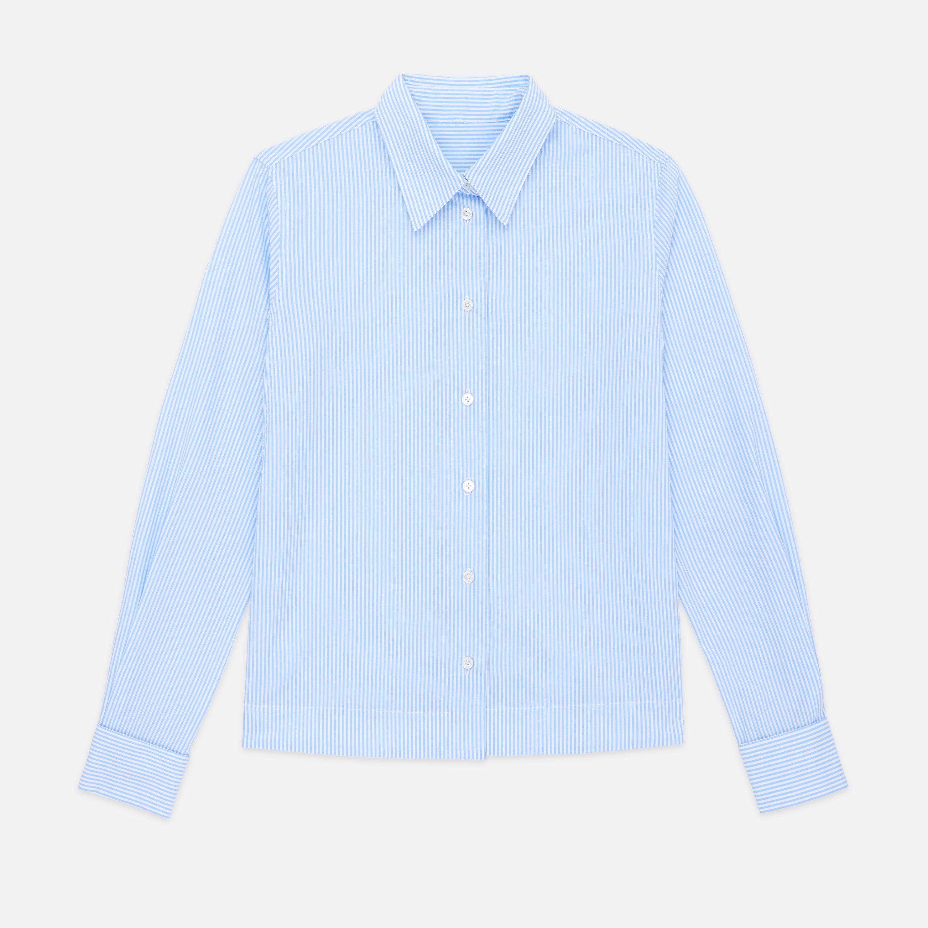 Cropped Collared Shirt