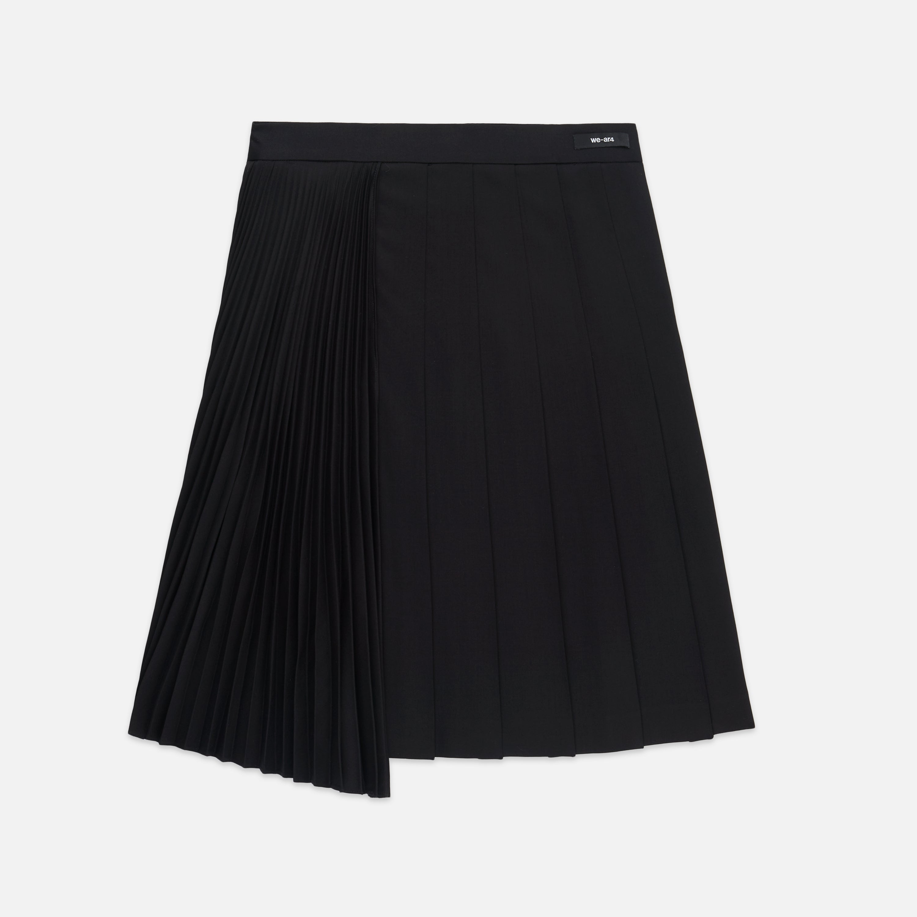 Asymmetric Pleated Skirt – WE-AR4