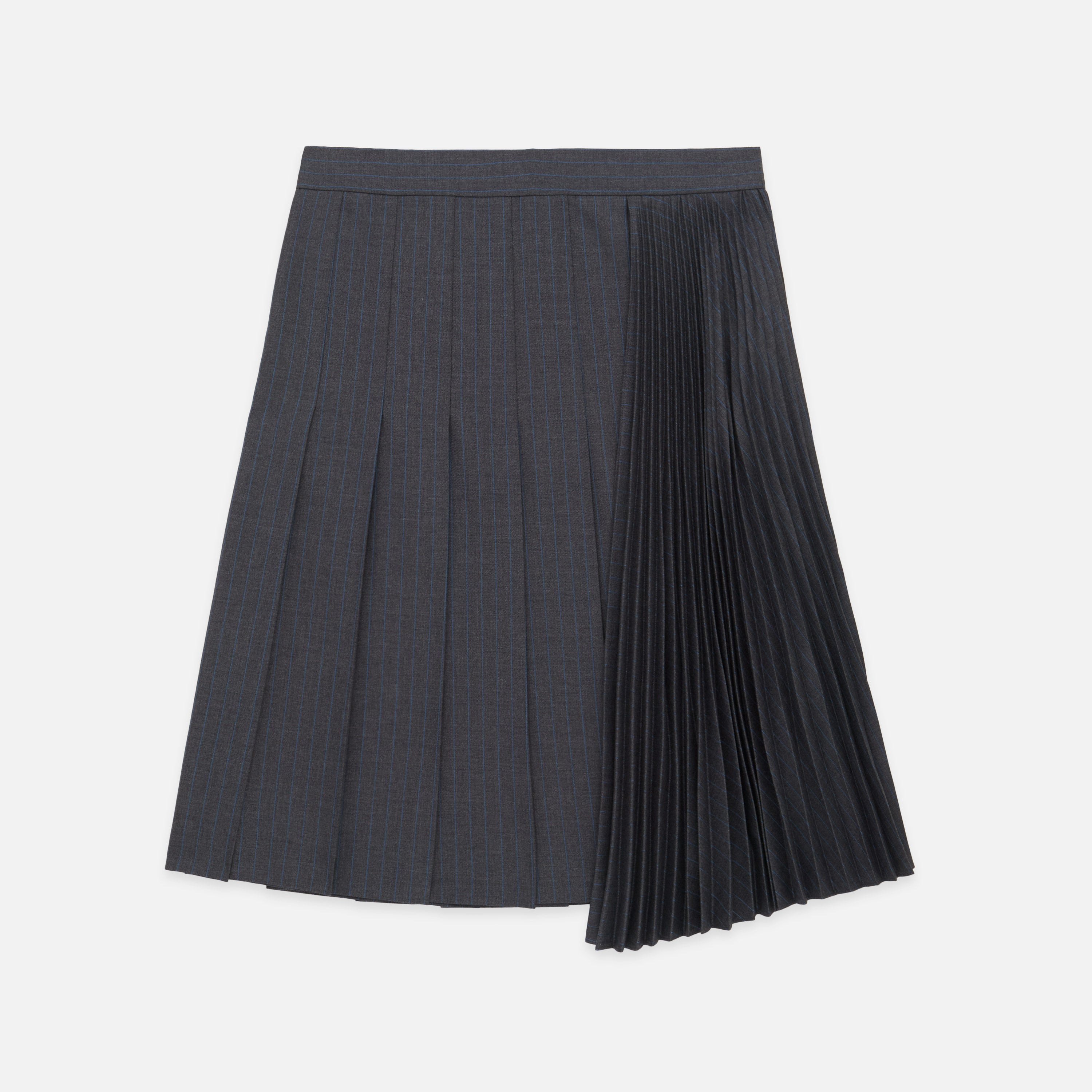 Asymmetric Pleated Skirt – WE-AR4