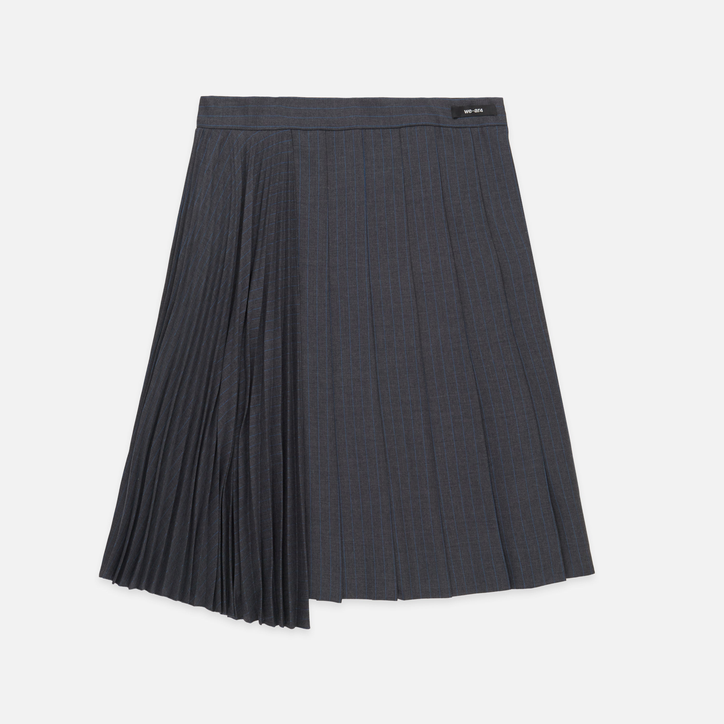 Asymmetric Pleated Skirt – WE-AR4